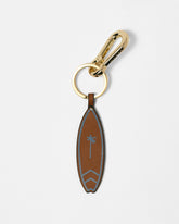 Leather Surf Keyring |
