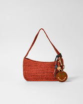 Leather Smile Keyring |