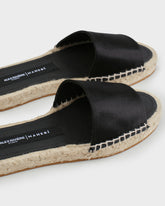 Mon Silk Satin Slide Espadrilles |