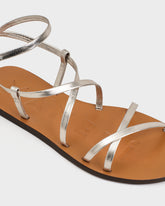 Leather Ankle Strap Sandals |