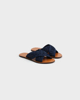 Raffia Leather Sandals |