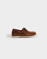 Swan Suede Boat Shoes |