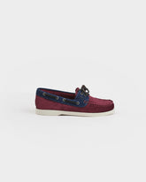 Scarpe da Barca Swan in Suede e Denim |
