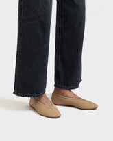 Nappa Leather Ballet Flats |