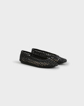 Ballerine in Pelle Intrecciata |