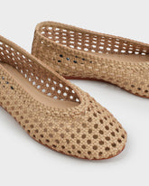 Ballerine in Pelle Intrecciata |