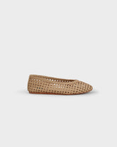Ballerine in Pelle Intrecciata |