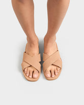 Eva Crossed Bands Swim Sandals |