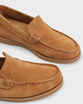 Suede Moccasin Loafers |