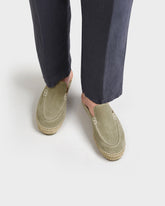Suede Traveler Loafers Espadrilles |