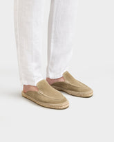 Suede Traveler Loafers Mules |