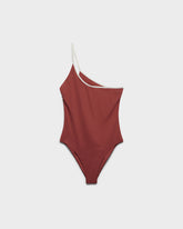 Edged One-Shoulder One-Piece |