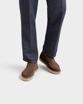 Suede Traveler Ankle Boot Espadrilles |