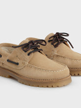 Suede and Shearling Field Moccasins |
