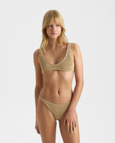 Bikini Bralette Surf in Seersucker |