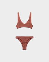 Seersucker Surf Bralette Bikini |