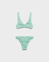Bikini Bralette Surf in Seersucker |