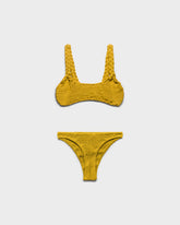 Seersucker Braided Bralette Bikini |