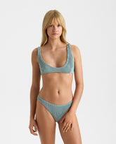 Bikini Bralette in Seersucker |