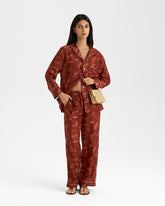 Printed Silk Natal Shirt |