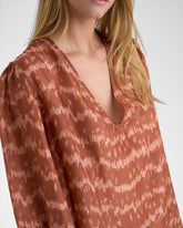 Printed Silk Paros Shirt |