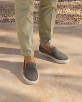 Slip-On in Pelle Scamosciata |