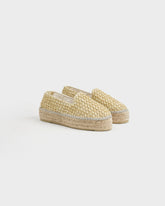 Espadrillas in Rafia Intrecciata |