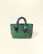 Raffia Palm Keyring |