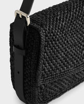 Borsa Paloma in Raffia e Pelle |