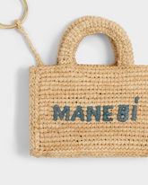 Portachiavi Mini Sunset in Raffia Naturale |