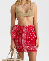 Printed Cotton Arielle Sarong |