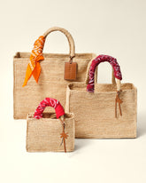 Borsa Sunset Mini in Rafia |