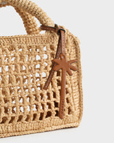 Borsa Sunset Mini Net in Rafia |