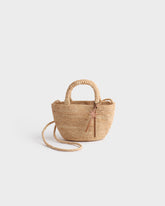 Borsa Panier Mini in Rafia |