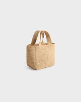 Borsa Zuma Small in Raffia Naturale |