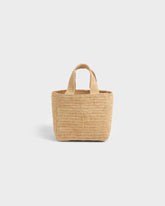 Borsa Zuma Small in Raffia Naturale |