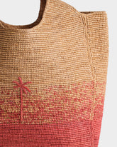 Maxi Tote in Rafia |