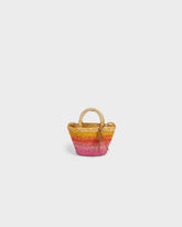Multicolor Raffia Panier Mini |