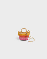 Multicolor Raffia Panier Mini |