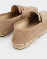 Suede Loafers Espadrilles |