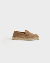 Mocassini Espadrillas in Pelle Scamosciata |