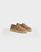 Mocassini Espadrillas in Pelle Scamosciata |