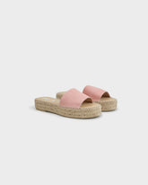 Suede Double Sole Slides |