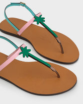 Leather Thongs Sandals |