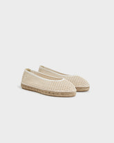 Espadrillas Ballerina in Rete di Cotone |