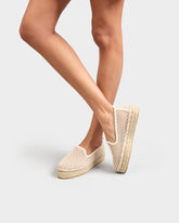 Espadrillas in Rete di Cotone |