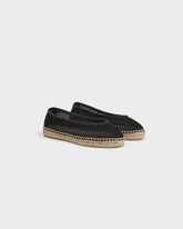 Cotton Net Ballet Flat Espadrilles |