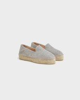Espadrillas con Intreccio Metallizzato |