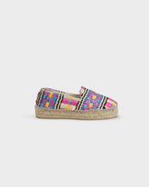 Raffia Pattern Double Sole Espadrilles |