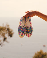 Raffia Pattern Double Sole Espadrilles | 